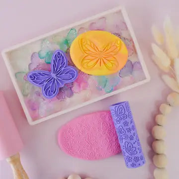 Play Sense Eco Textured Roller | Butterfly