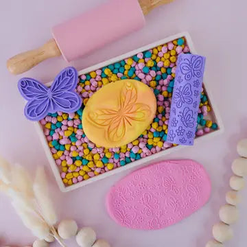 Play Sense Eco Textured Roller | Butterfly