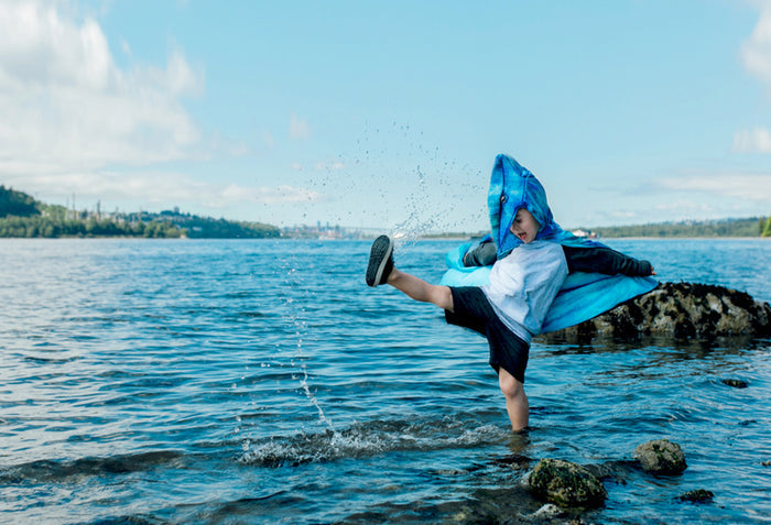 Pterodactyl Hooded Cape Costume | Size 4-5