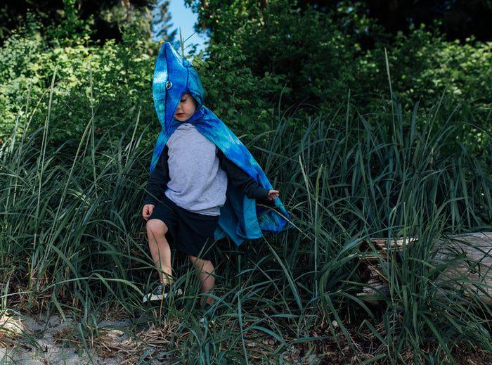 Pterodactyl Hooded Cape Costume | Size 4-5