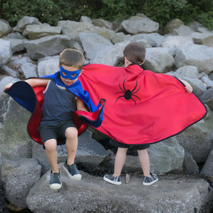 Reversible Adventure Cape with Mask | Size 5-6