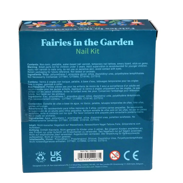 Rex London Child Nail Kit - Fairies in the Garden
