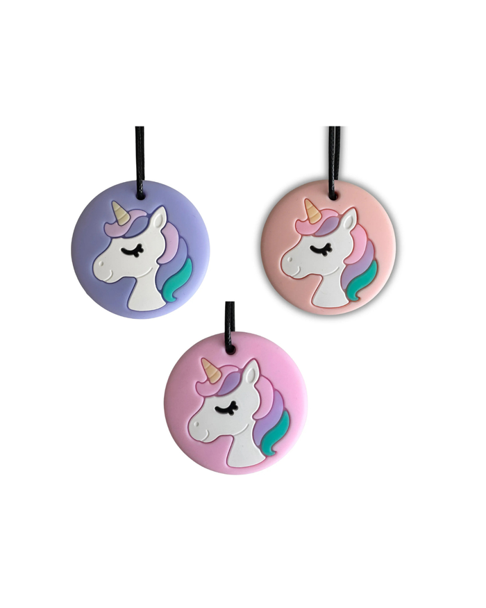 Sensory Chew Pendant - Unicorn