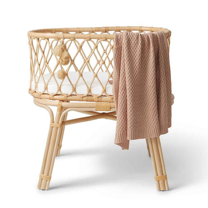 Snuggle Hunny Bassinet Sheet & Change Pad Cover - Milk
