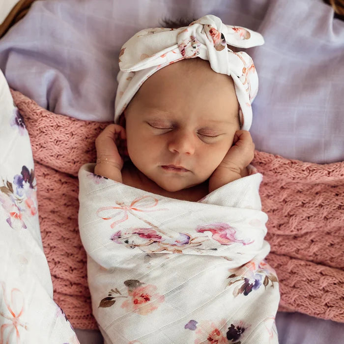 Snuggle Hunny Organic Cotton Muslin Wrap - Carousel