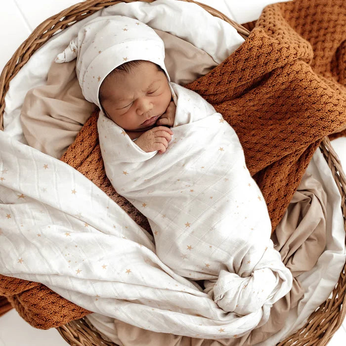 Snuggle Hunny Organic Cotton Muslin Wrap - Stardust