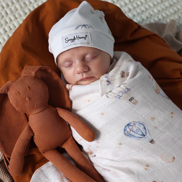Snuggle Hunny Organic Cotton Muslin Wrap - Up & Away