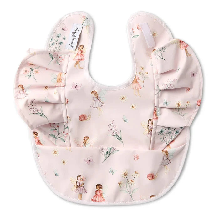 Snuggle Hunny Waterproof Frill Snuggle Bib - Fairy Dust