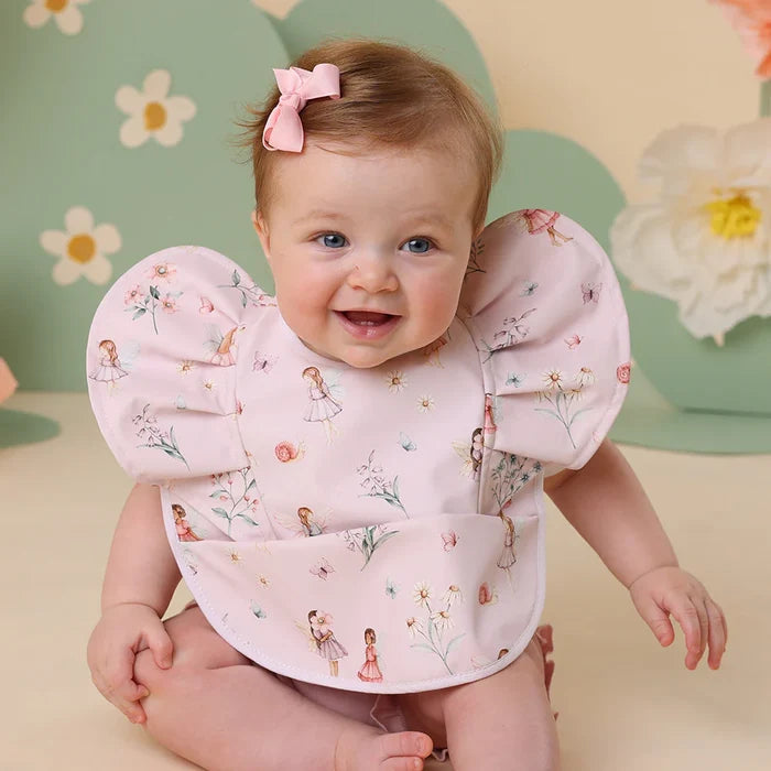 Snuggle Hunny Waterproof Frill Snuggle Bib - Fairy Dust