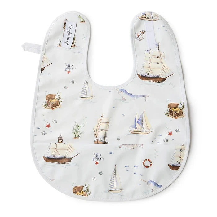 Snuggle Hunny Waterproof Snuggle Bib - Set Sail