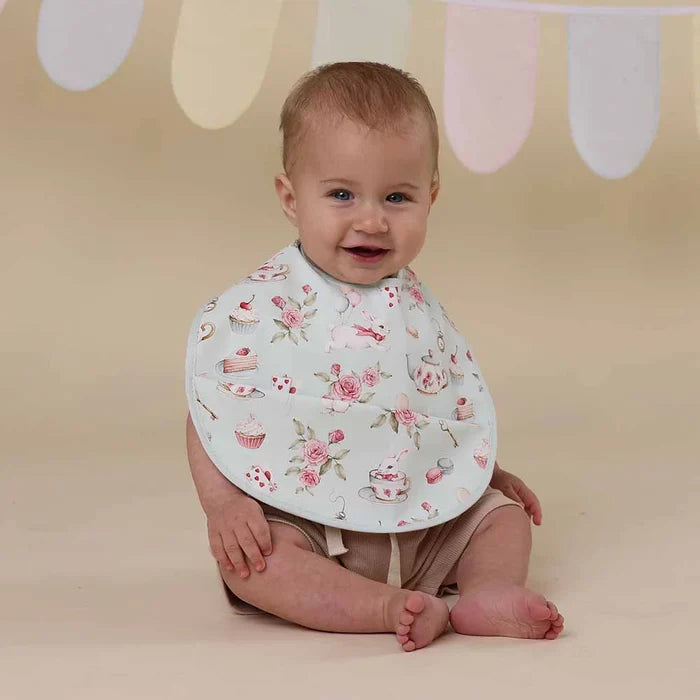 Snuggle Hunny Waterproof Snuggle Bib - White Rabbit