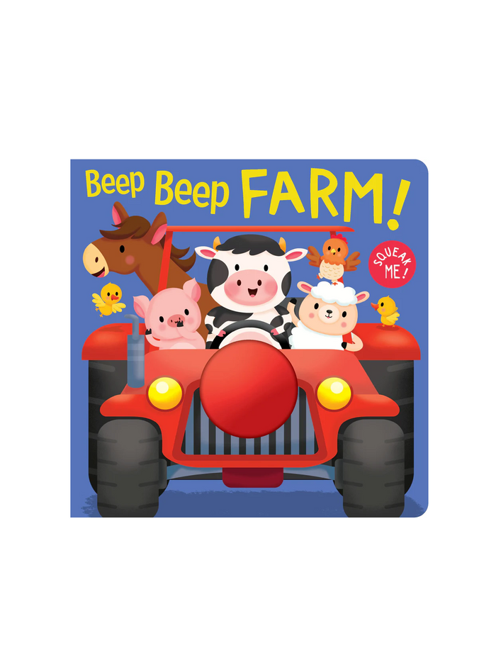 Squeak Me! Board Book - Beep, Beep Farm!