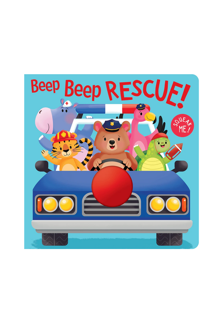 Squeak Me! Board Book - Beep Beep Rescue!