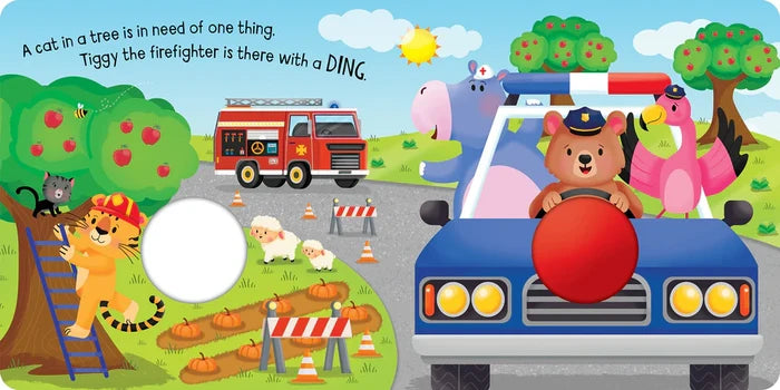 Squeak Me! Board Book - Beep Beep Rescue!