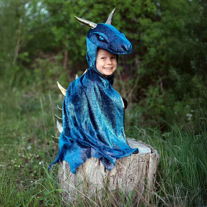 Starry Night Dragon Cape Costume | Size 5-6