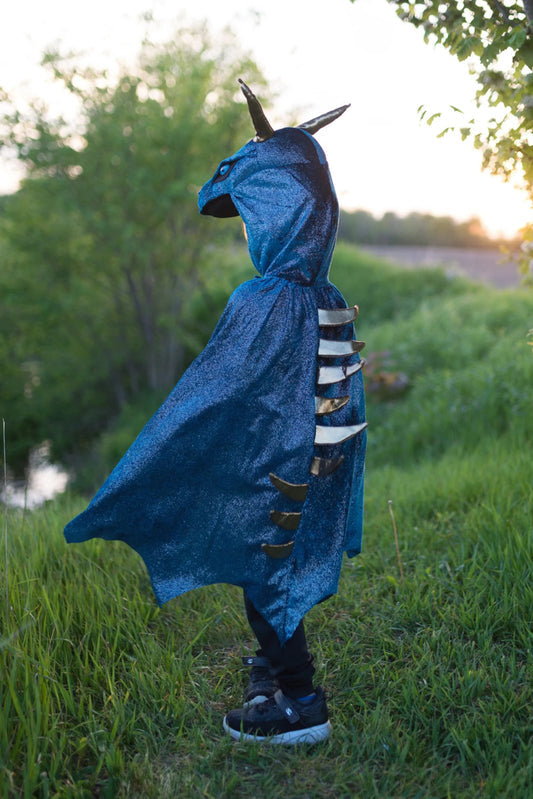 Starry Night Dragon Cape Costume | Size 5-6