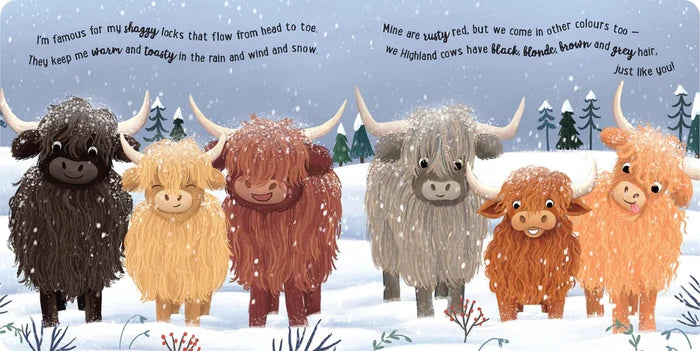 Story Time Padded Board Book - I Love Being a Highland Cow