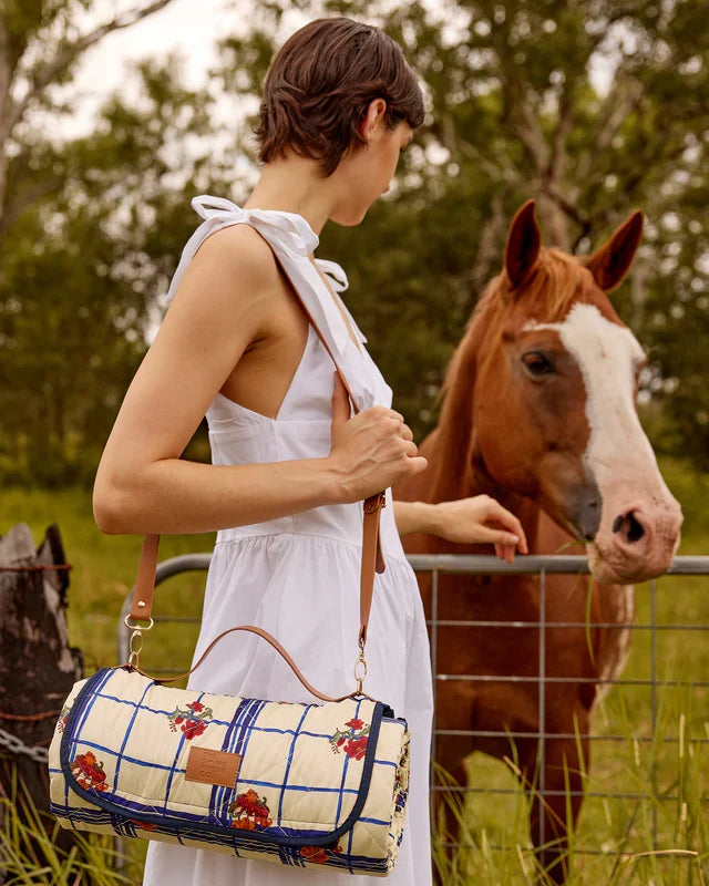 The Somewhere Co Luxe Picnic Rug - Meadow