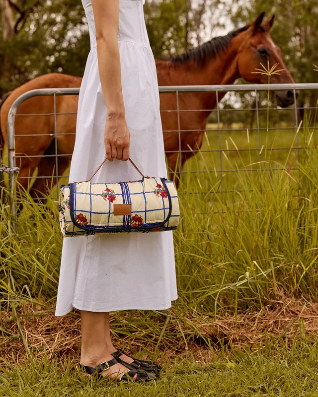 The Somewhere Co Luxe Picnic Rug - Meadow