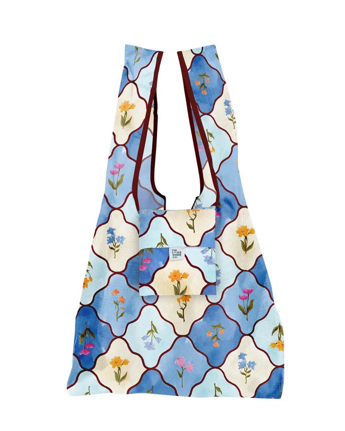 The Somewhere Co Reusable Shopping Bag - Amalfi