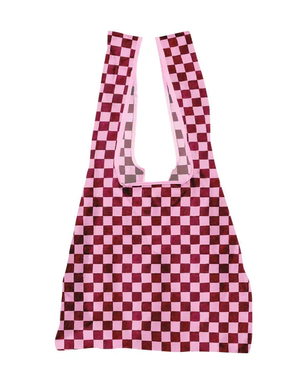 The Somewhere Co Reusable Shopping Bag - Crimson Haze