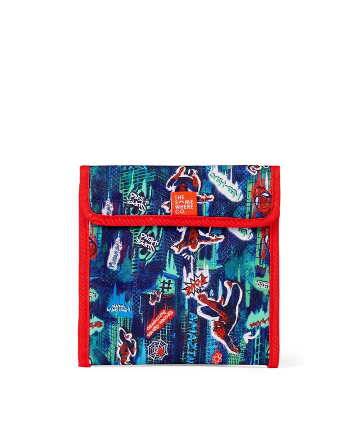 The Somewhere Co Reusable Snack Bag - Spider-Man