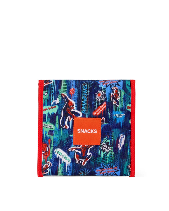 The Somewhere Co Reusable Snack Bag - Spider-Man