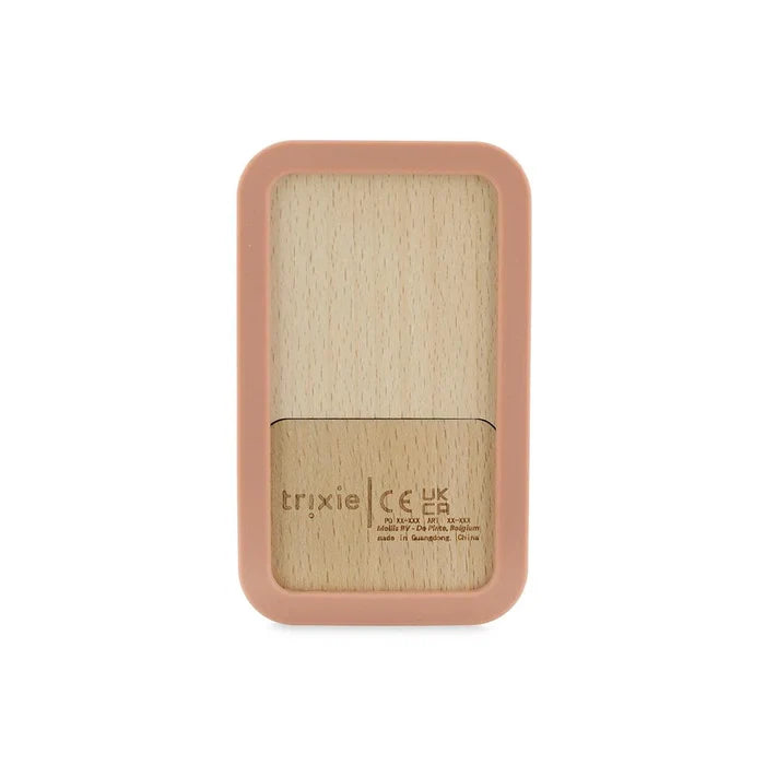 Trixie Wooden Silicone Baby Phone - Mrs. Cat