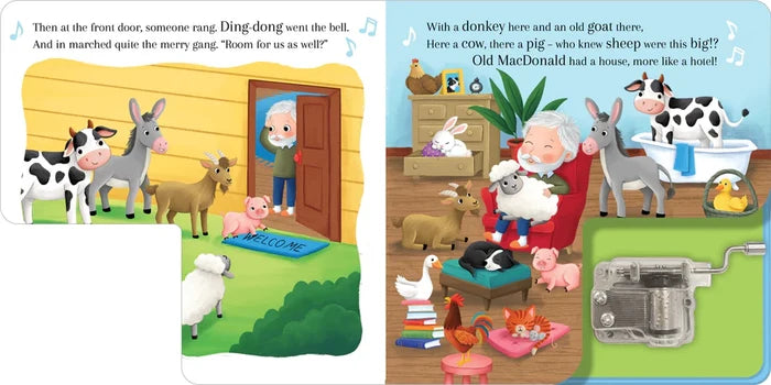 Wind-Up Music Box Book - Old MacDonald Had a Farm