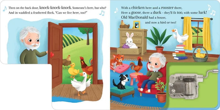 Wind-Up Music Box Book - Old MacDonald Had a Farm