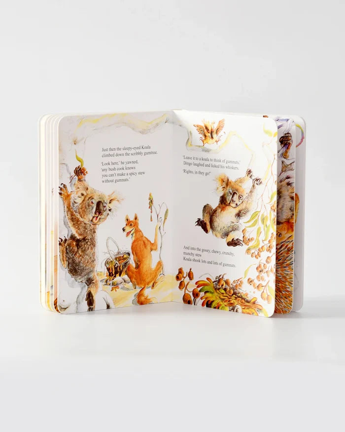 Wombat Stew Board Book by Marcia Vaughan